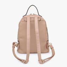 Load image into Gallery viewer, Marty 2 Compartment Backpack w/ Stitch Detail - Brown