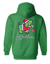 Load image into Gallery viewer, Puppie Love Christmas Grouch Pup Adult Hoodie