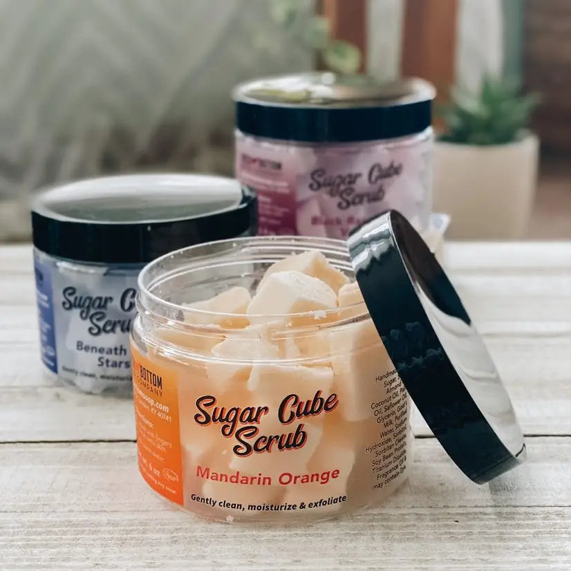 Rock Bottom Soap Co. Sugar Cube Scrub- Island Coconut