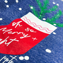 Load image into Gallery viewer, Merry Stocking Terry Pullover