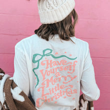 Load image into Gallery viewer, Merry Little Christmas Long Sleeve Tee