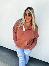 Load image into Gallery viewer, Easy Does It Pullover - Orange Rust
