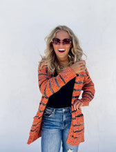 Load image into Gallery viewer, Striped Miley Dot Cardigan