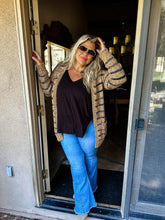 Load image into Gallery viewer, Striped Miley Dot Cardigan