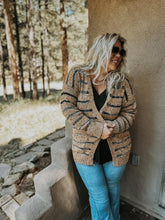 Load image into Gallery viewer, Striped Miley Dot Cardigan