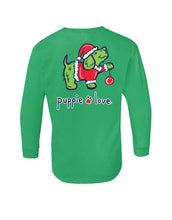 Load image into Gallery viewer, Puppie Love Christmas Grouch Pup Youth Ling Sleeve