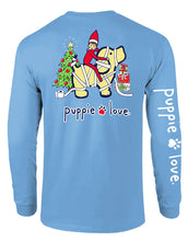 Load image into Gallery viewer, Puppie Love Elf Pup Adult Long Sleeve Tee