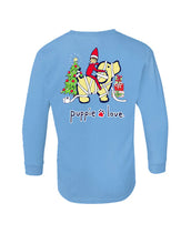 Load image into Gallery viewer, Puppie Love Elf Pup Youth Long Sleeve Tee