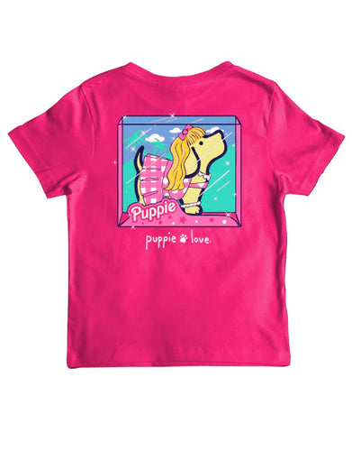 Puppie Love Doll Box Pup Youth Tee