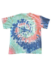 Load image into Gallery viewer, Puppie Love Tie Dye Taffy Pup Short Sleeve Tee