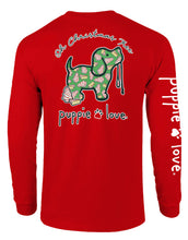 Load image into Gallery viewer, Puppie Love Tree Cake Pup Long Sleeve Tee