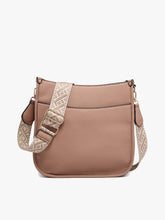 Load image into Gallery viewer, Chloe Crossbody with Guitar Strap - Dusty Rosewood