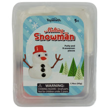 Load image into Gallery viewer, Melting Snowman Putty/Slime Kit, Reusable, Christmas, Winter