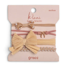 Load image into Gallery viewer, K’Lani Grace Hair Tie Bracelets: Medium