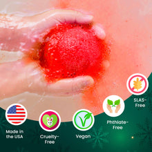 Load image into Gallery viewer, Christmas Bath Bomb with Toy Surprise