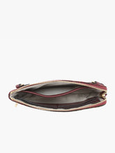 Load image into Gallery viewer, Kendall Crossbody Wristlet w/ Twist Lock - Beige Plaid