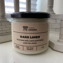 Load image into Gallery viewer, Dark Linen Soy Candle