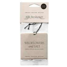 Load image into Gallery viewer, Wildflowers &amp; Salt Hanging Air Freshener