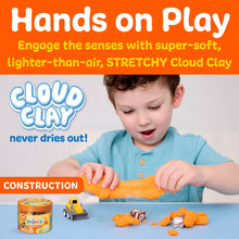 Load image into Gallery viewer, Sensory Mini Play Kit Jar with Cloud Clay - Construction