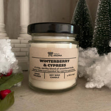 Load image into Gallery viewer, Winterberry &amp; Cypress Soy Candle