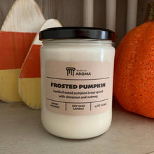 Load image into Gallery viewer, Frosted Pumpkin Soy Candle
