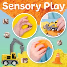 Load image into Gallery viewer, Sensory Mini Play Kit Jar with Cloud Clay - Construction