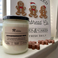 Load image into Gallery viewer, Gingerbread Man Soy Candle