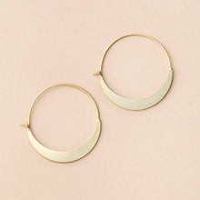 Load image into Gallery viewer, Refined Earring Collection - Crescent Hoop