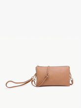 Load image into Gallery viewer, Riley 3 Compartment Crossbody/Wristlet - Slate