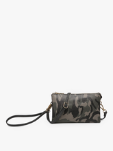 Load image into Gallery viewer, Riley 3 Compartment Crossbody/Wristlet - Camo