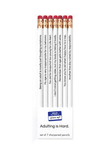 Adulting Is Hard Pencil Set