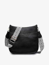 Load image into Gallery viewer, Chloe Crossbody with Guitar Strap - Black