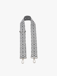 Bohemian Guitar Strap - Black