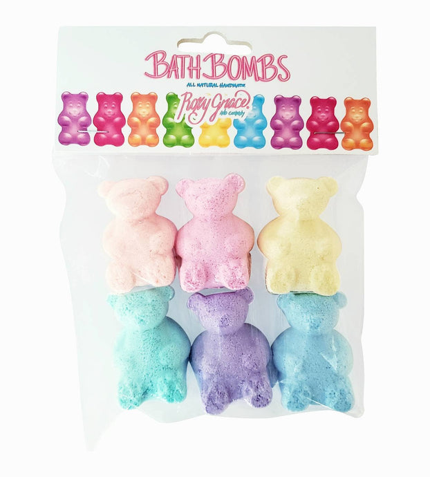 Gummy Bear Bath Bombs - Pack of 6