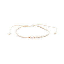 Load image into Gallery viewer, Lotus and Luna Pearl Braided Stone Bracelet