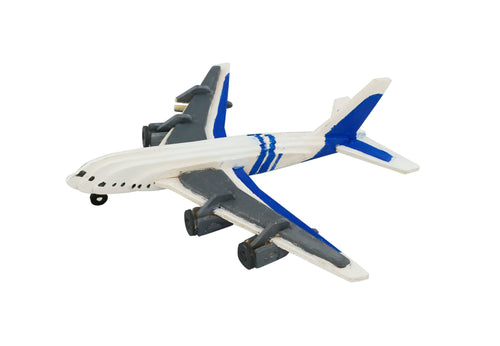 3D Wooden Puzzle with Paint Kit - Airplane