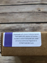 Load image into Gallery viewer, Rock Bottom Soap Co. Lavender goat milk soap