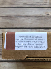 Load image into Gallery viewer, Rock Bottom Soap Co. Pumpkin Spice handmade goat milk soap