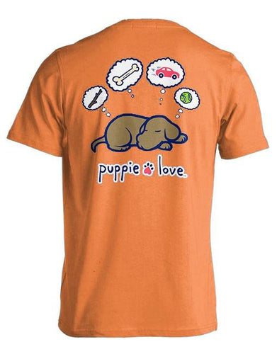 Puppie Love Puppie Dreams Pup-Short Sleeve Tee