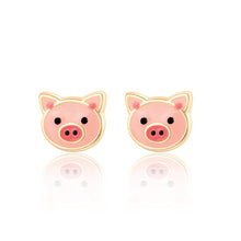 Load image into Gallery viewer, Precious Pig Cutie Stud Earrings