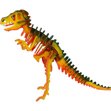 Load image into Gallery viewer, 3D Puzzle with Paint Kit - T Rex Dinosaur