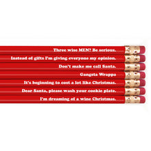 Load image into Gallery viewer, Holiday Mom Life Pencil Set