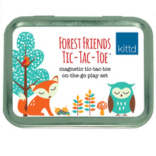 Load image into Gallery viewer, Kittd Forest Friends Tic-Tac-Toe On-The-Go