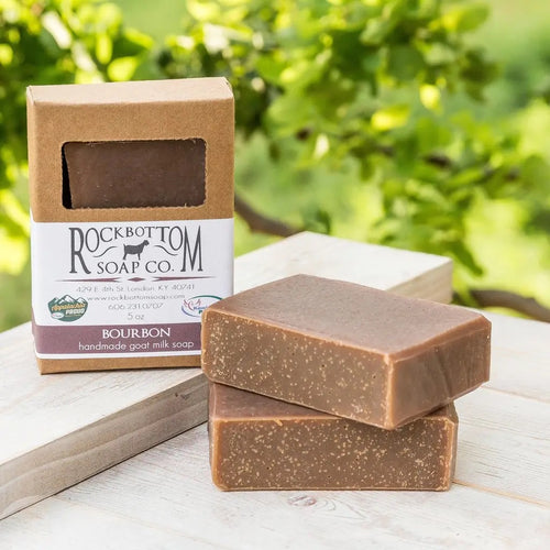 Bourbon Handmade Goat Milk Bar Soap