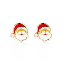 Load image into Gallery viewer, Ho Ho Ho Santa Cutie Stud Earrings