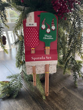 Load image into Gallery viewer, Holiday Spatula Gift Set-Jingle all the way