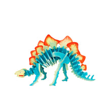 Load image into Gallery viewer, 3D Wooden Puzzle-Stegosaurus