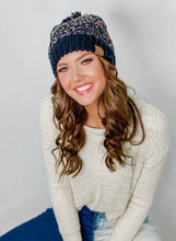 Load image into Gallery viewer, C.C Beanie Chenille Confetti Pom Beanie