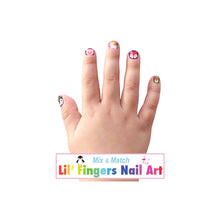 Load image into Gallery viewer, Lil’ Fingers Nail Art - Animal Friends