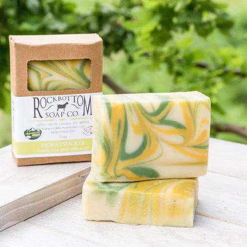 Honeysuckle Handmade Goat Milk Bar Soap